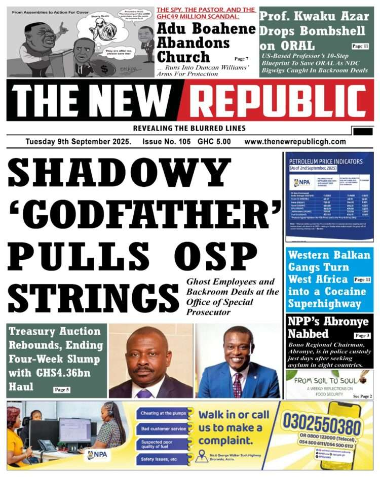 Today's Front pages: Tuesday, September 9, 2025