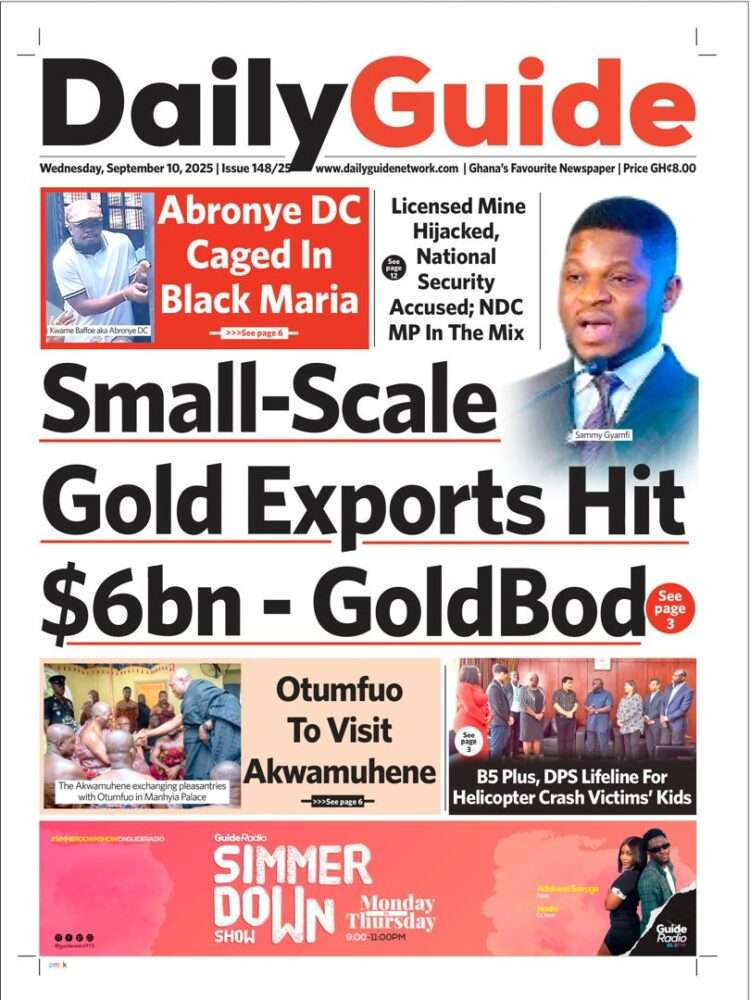 Today's front pages: Wednesday, September 10, 2025