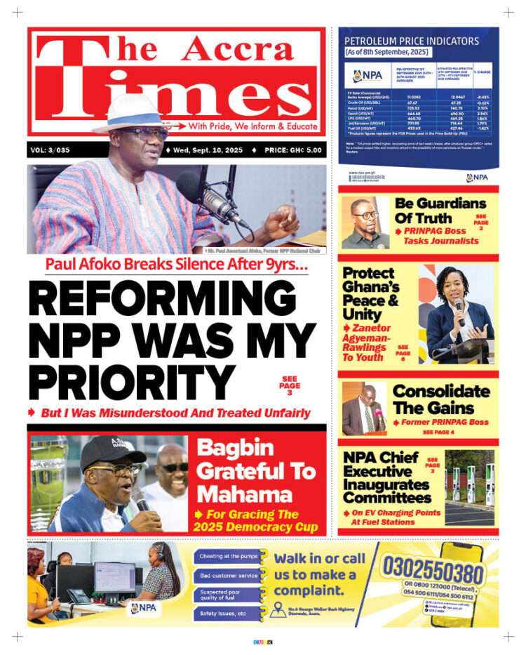 Today's front pages: Wednesday, September 10, 2025