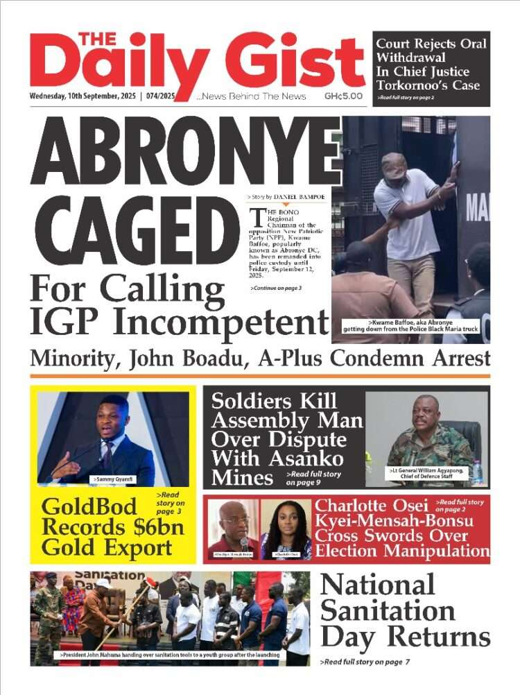 Today's front pages: Wednesday, September 10, 2025