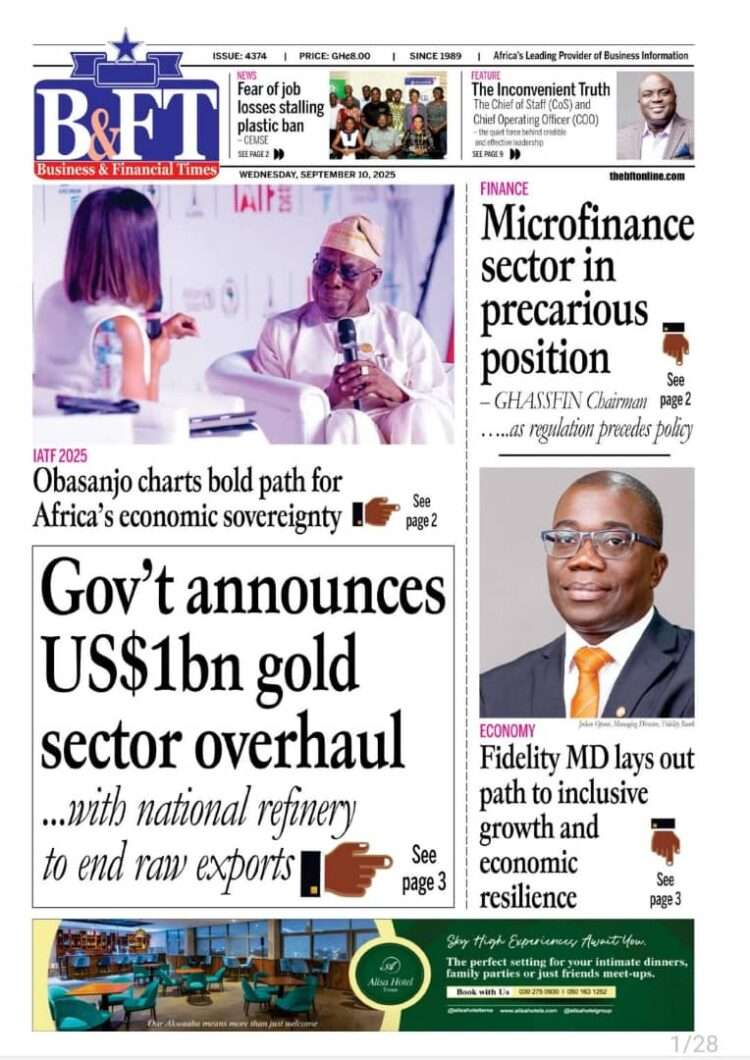 Today's front pages: Wednesday, September 10, 2025