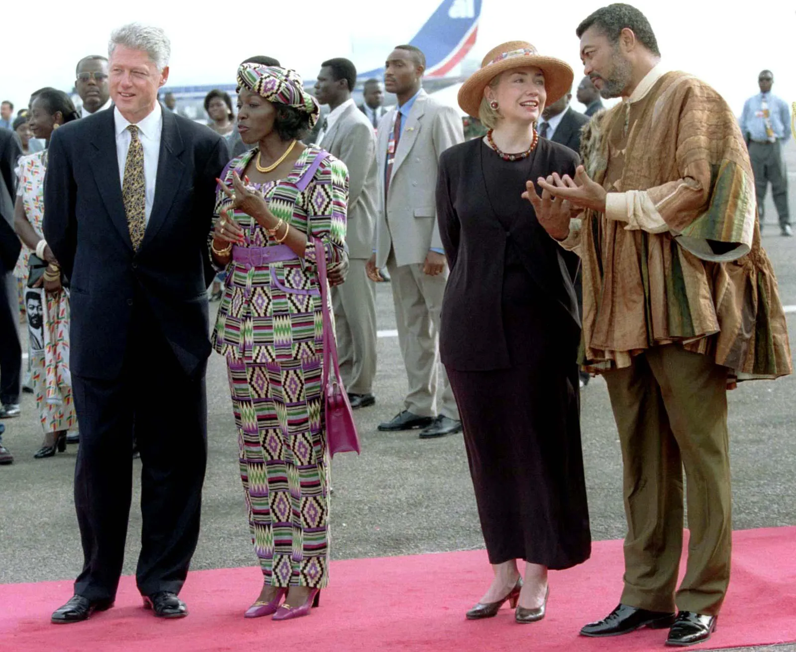 8 photos that defined the life of Nana Konadu Agyeman-Rawlings