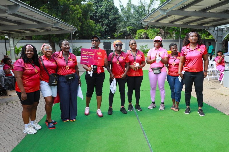 MTN Yellow ladies walk to raise awareness on breast cancer
