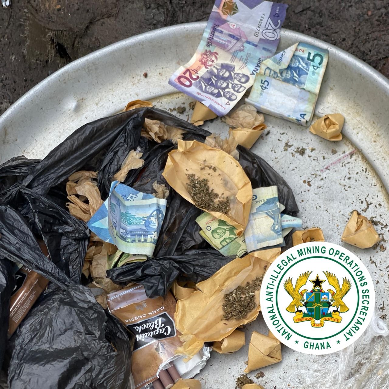 NAIMOS raids notorious ‘Gangway’ hideout at Aboso; arrests illegal Miners