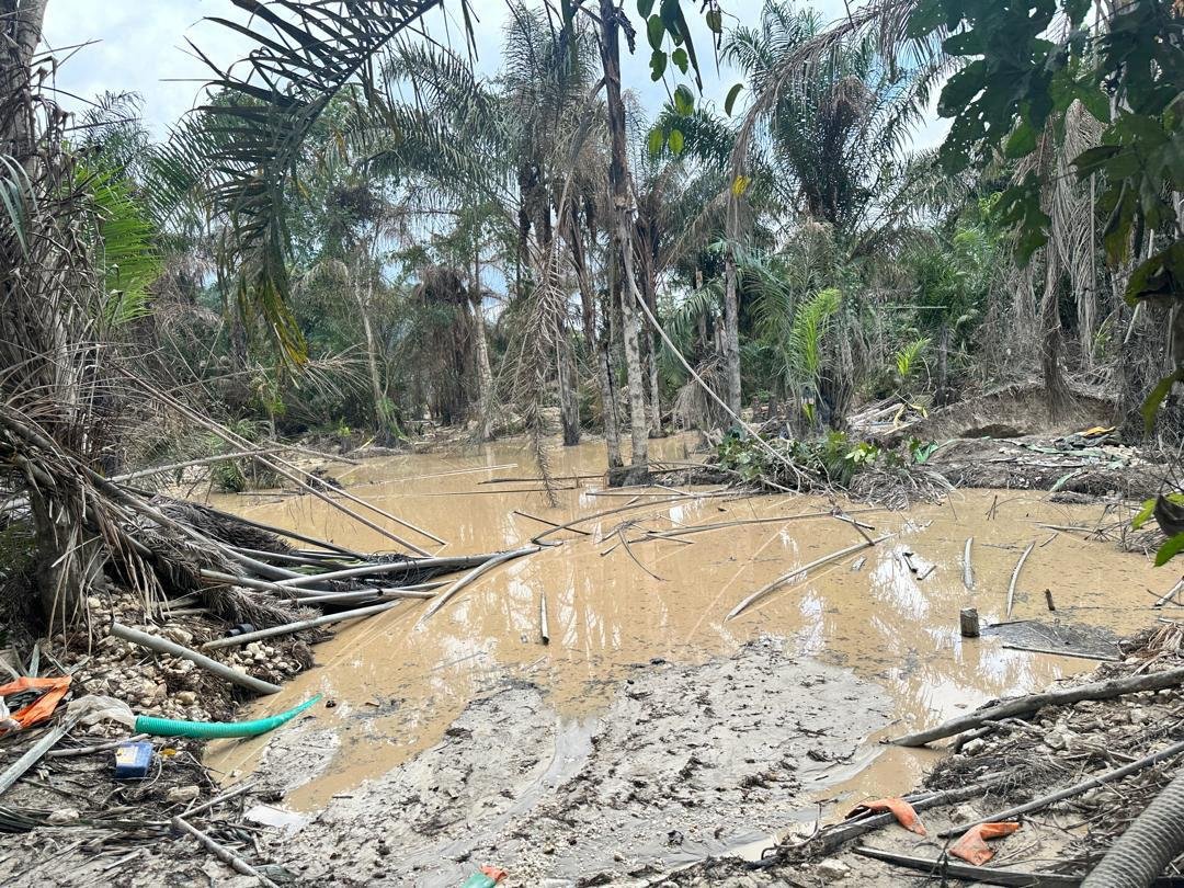 Six illegal miners arrested at Sefwi Mrewa