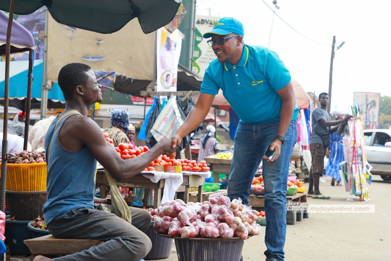 Mobilemoney Limited takes mobile money fraud education to Agbobloshie Market