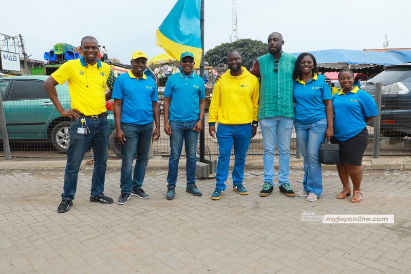 Mobilemoney Limited takes mobile money fraud education to Agbobloshie Market