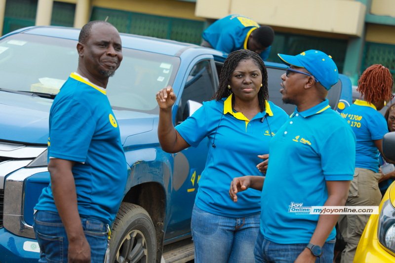 Mobilemoney Limited takes mobile money fraud education to Agbobloshie Market