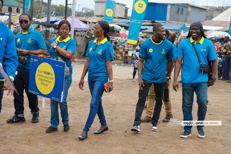 Mobilemoney Limited takes mobile money fraud education to Agbobloshie Market