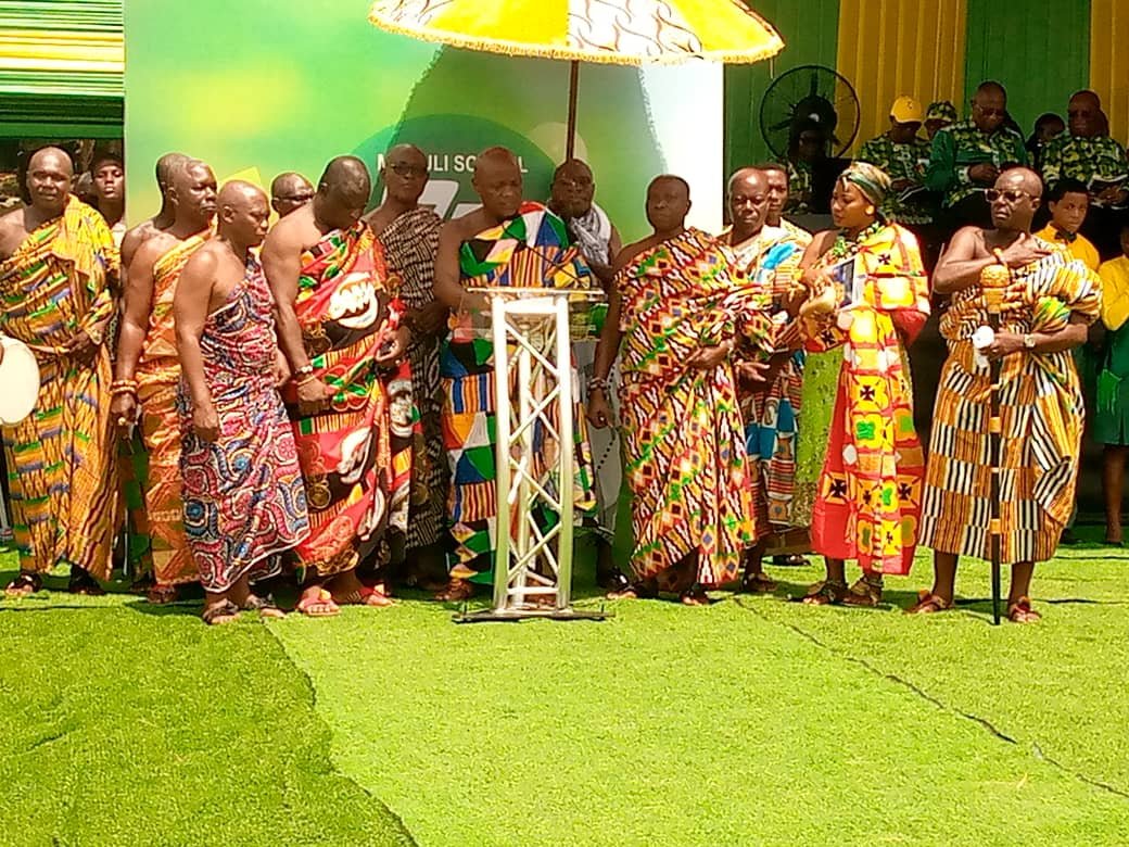 Minister of Education Haruna Iddrisu celebrates Mawuli School’s 75th anniversary, cuts sod for new dormitories