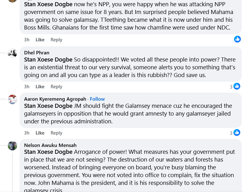 I pray God forgives you - Ken Ashigbey tells Stan Dogbe for NPP tag over galamsey advocacy