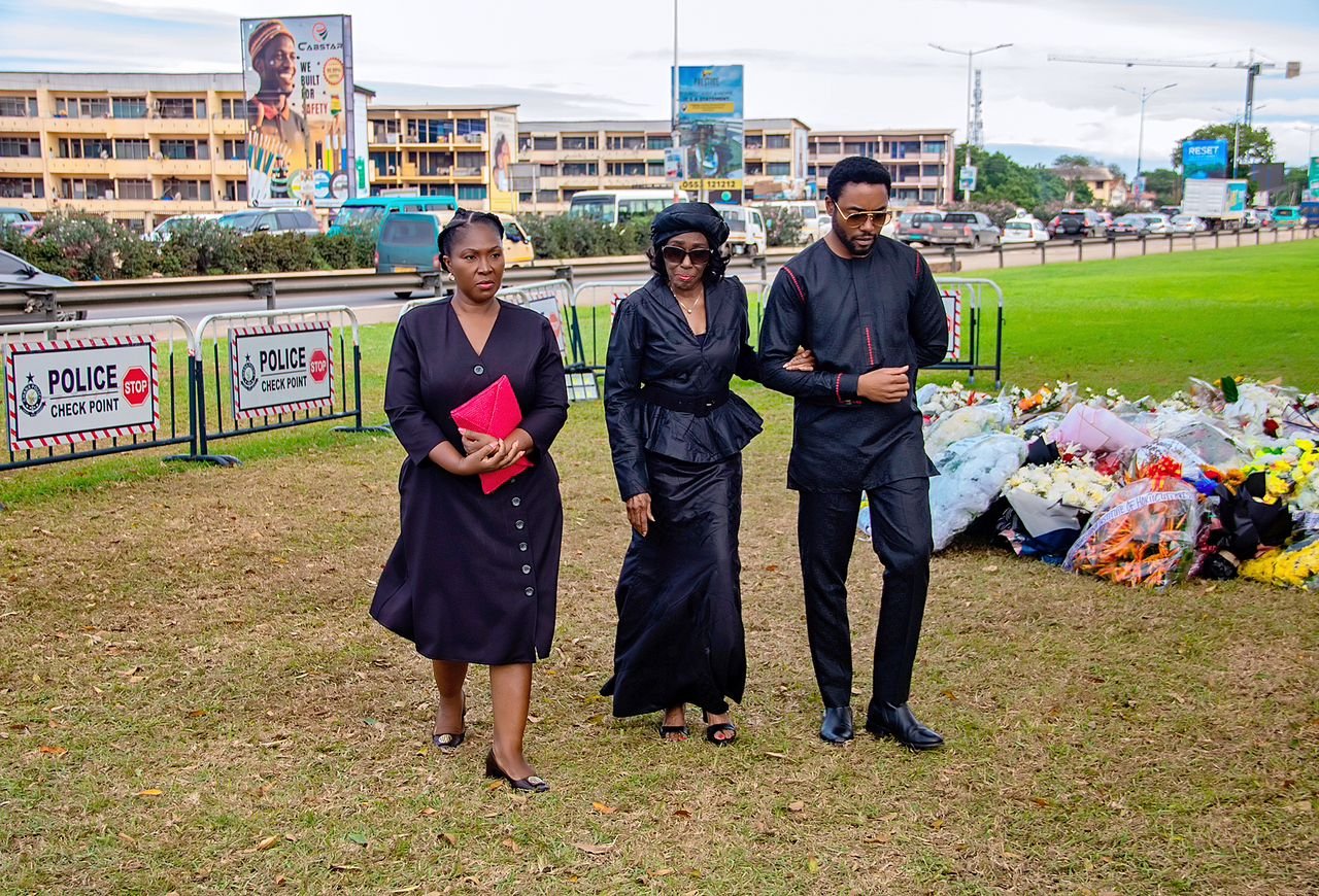 Photos of Agyemang-Rawlings at recent public events
