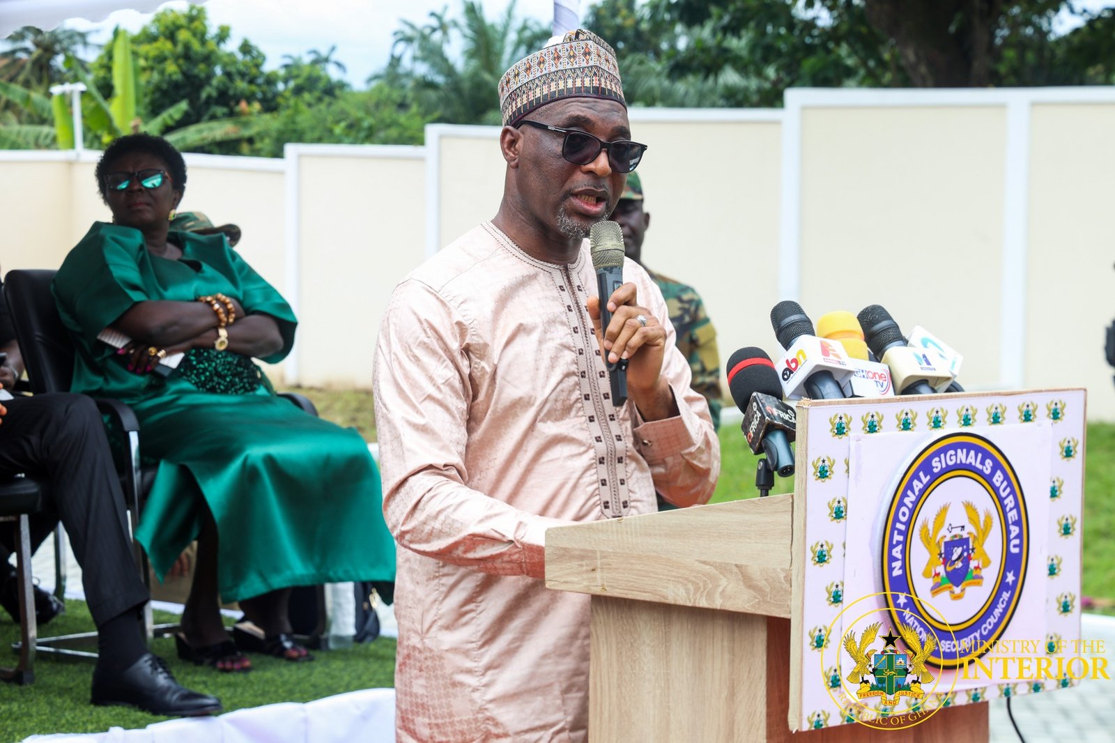 Interior Minister commissions Eastern Regional Command of the National Signals Bureau