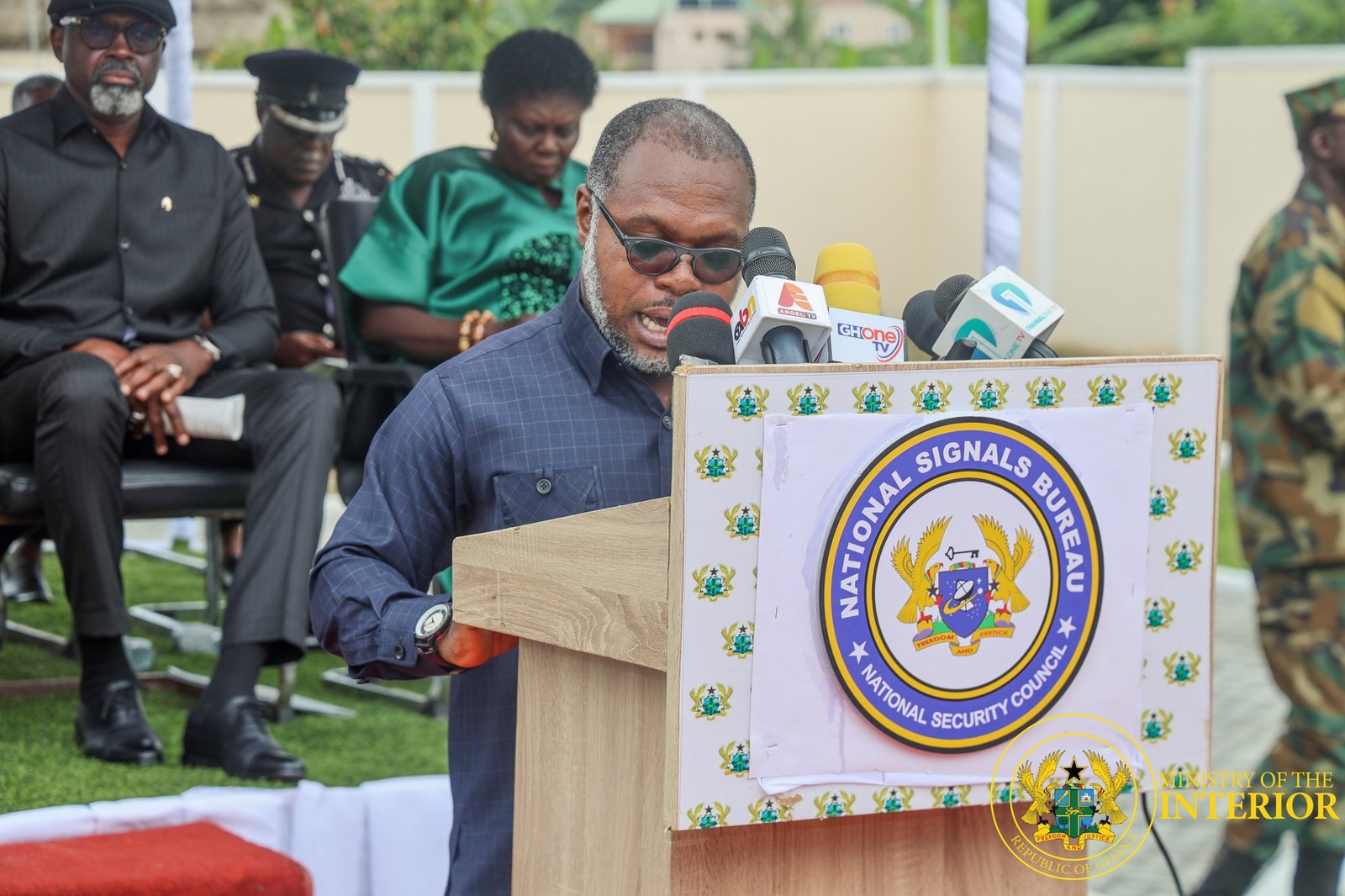 Interior Minister commissions Eastern Regional Command of the National Signals Bureau