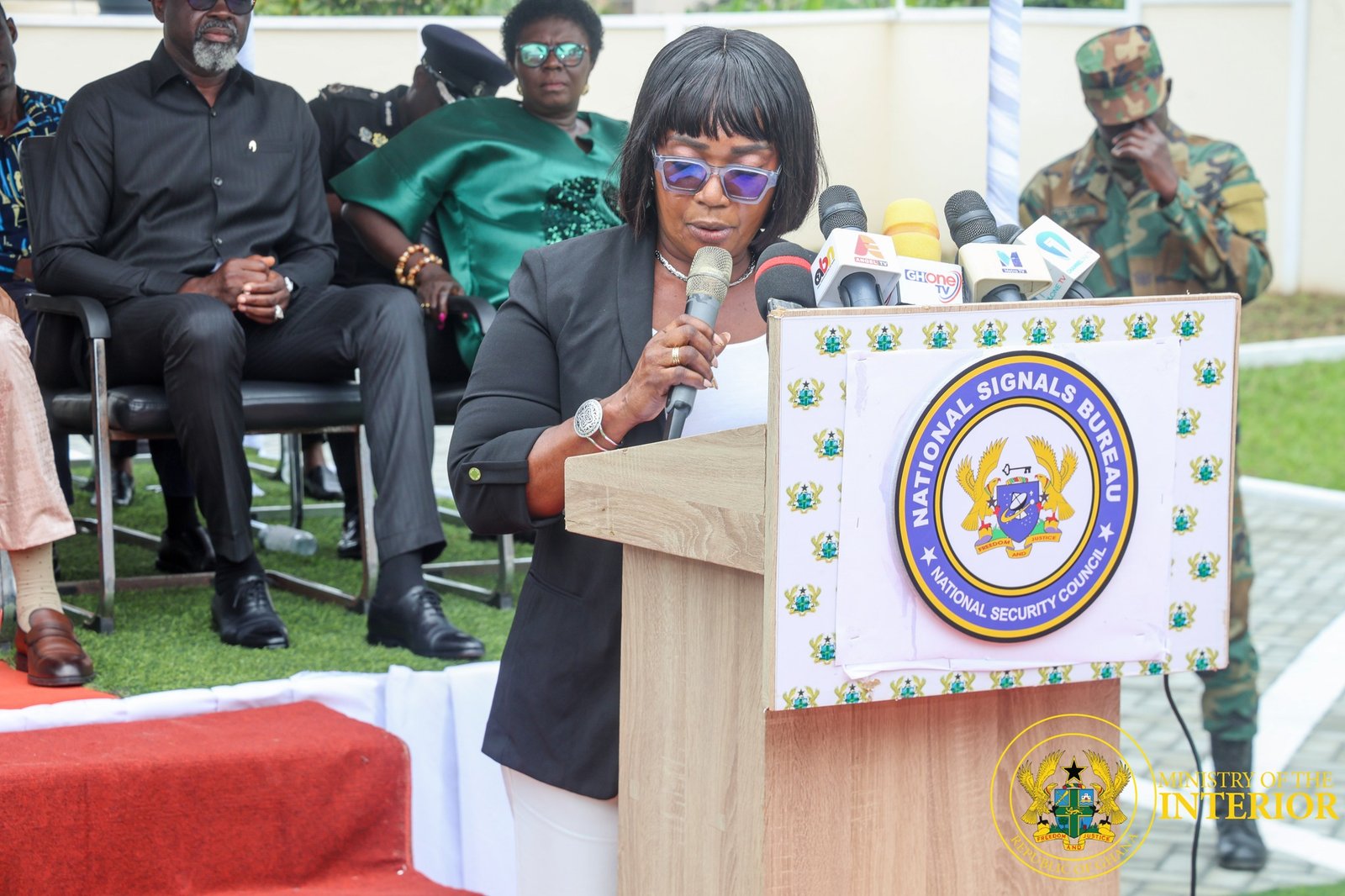 Interior Minister commissions Eastern Regional Command of the National Signals Bureau