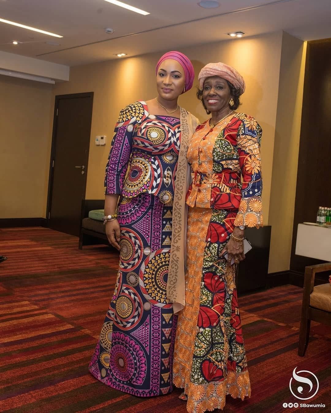 Photos of Agyemang-Rawlings at recent public events