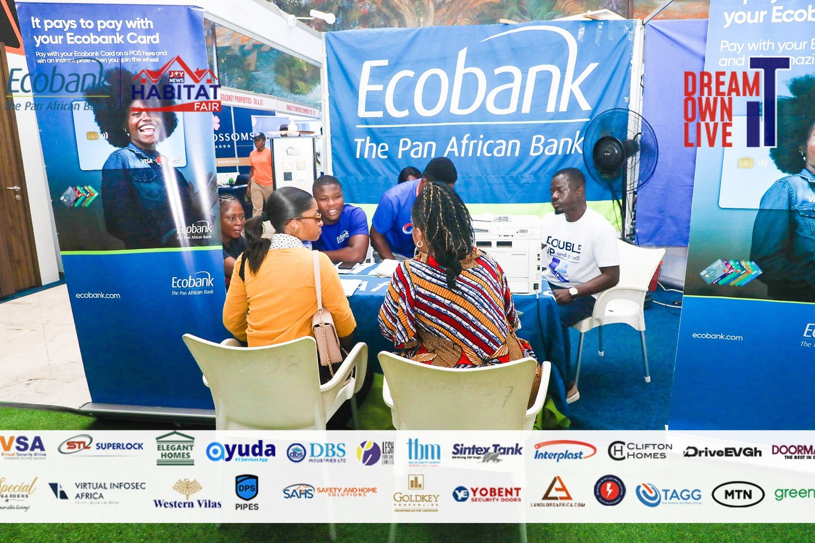 Unbeatable deals, expert insights, and home solutions await public at grand finale of Ecobank-JoyNews Habitat Fair today