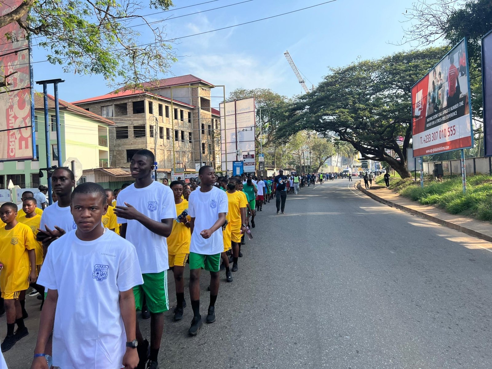 Labone comes alive as Old Students hit the streets for 14th LOSA Health Walk Labone comes alive as Old Students hit the streets for 14th LOSA Health Walk