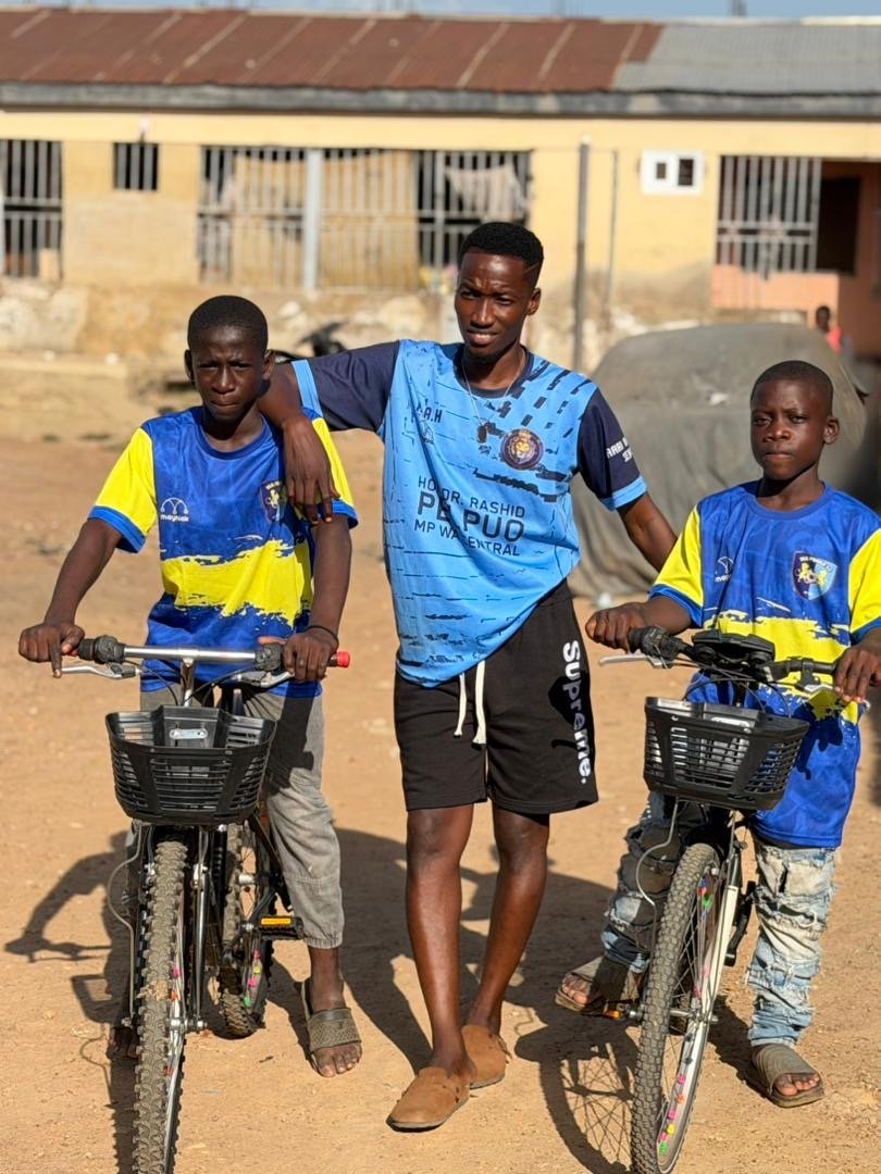 Wa Power SC team manager rewards young fans who cycled 45km to watch match