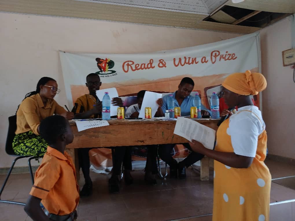 Atongi Foundation helps children in Pusiga learn through reading programmes