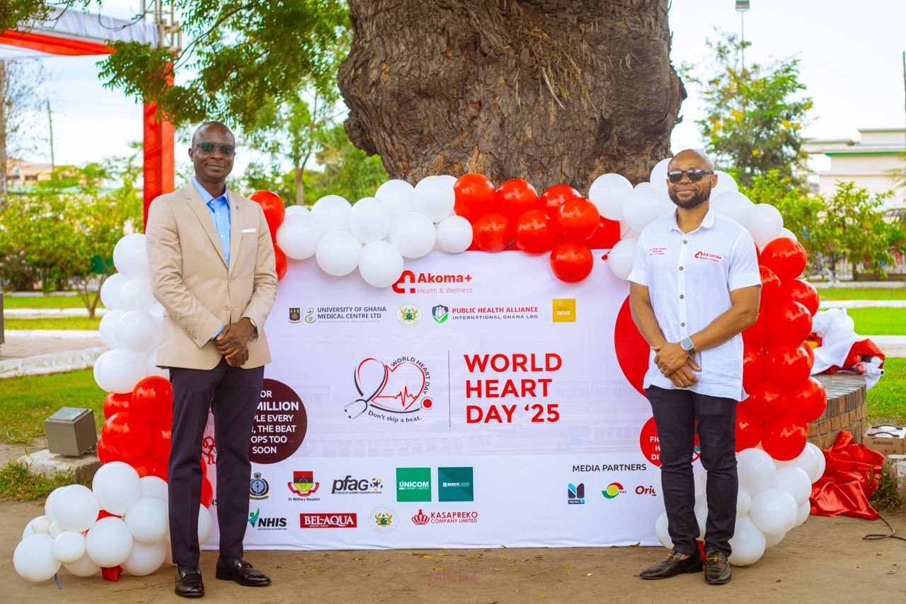 Akoma+ Health and Wellness Foundation screens over 150 people on World Heart Day