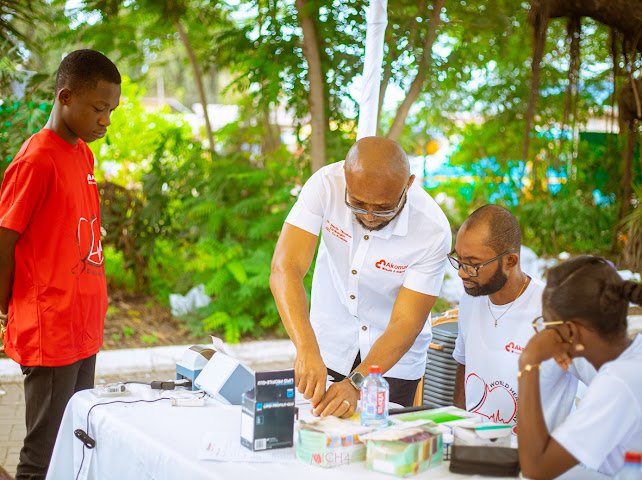 Akoma+ Health and Wellness Foundation screens over 150 people on World Heart Day