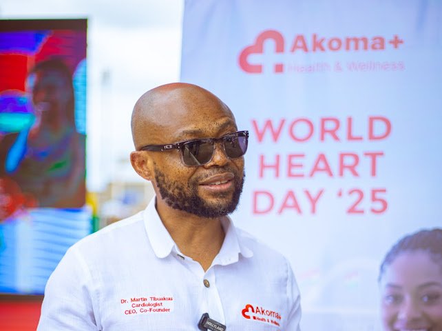 Akoma+ Health and Wellness Foundation screens over 150 people on World Heart Day