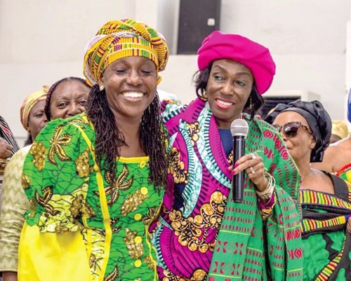 Photos of Agyemang-Rawlings at recent public events