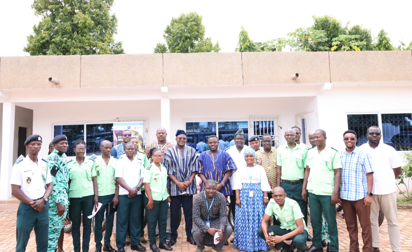 Catholic Relief Services donates 10 motorcycles to National Ambulance Service