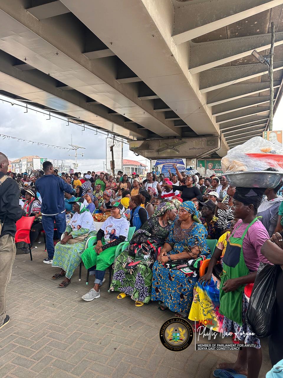 Awutu Senya East MP engages Kasoa market women, pledges development projects