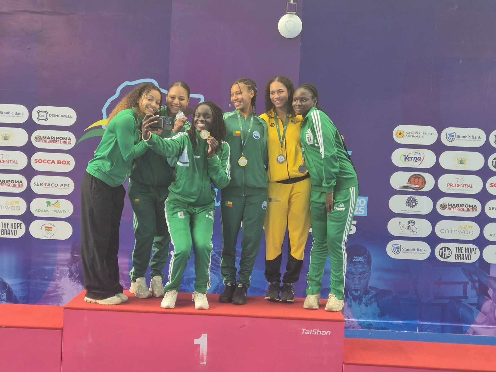 Colourful opening ceremony marks start of 2025 Africa Aquatics Zone 2 in Ghana