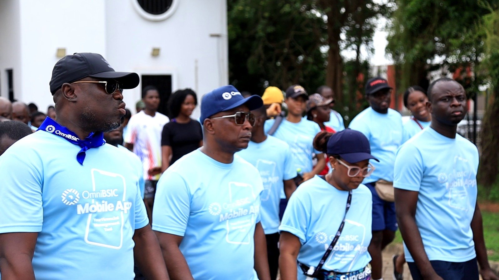 OmniBSIC Bank holds 9th edition health walk to promote fitness and growth