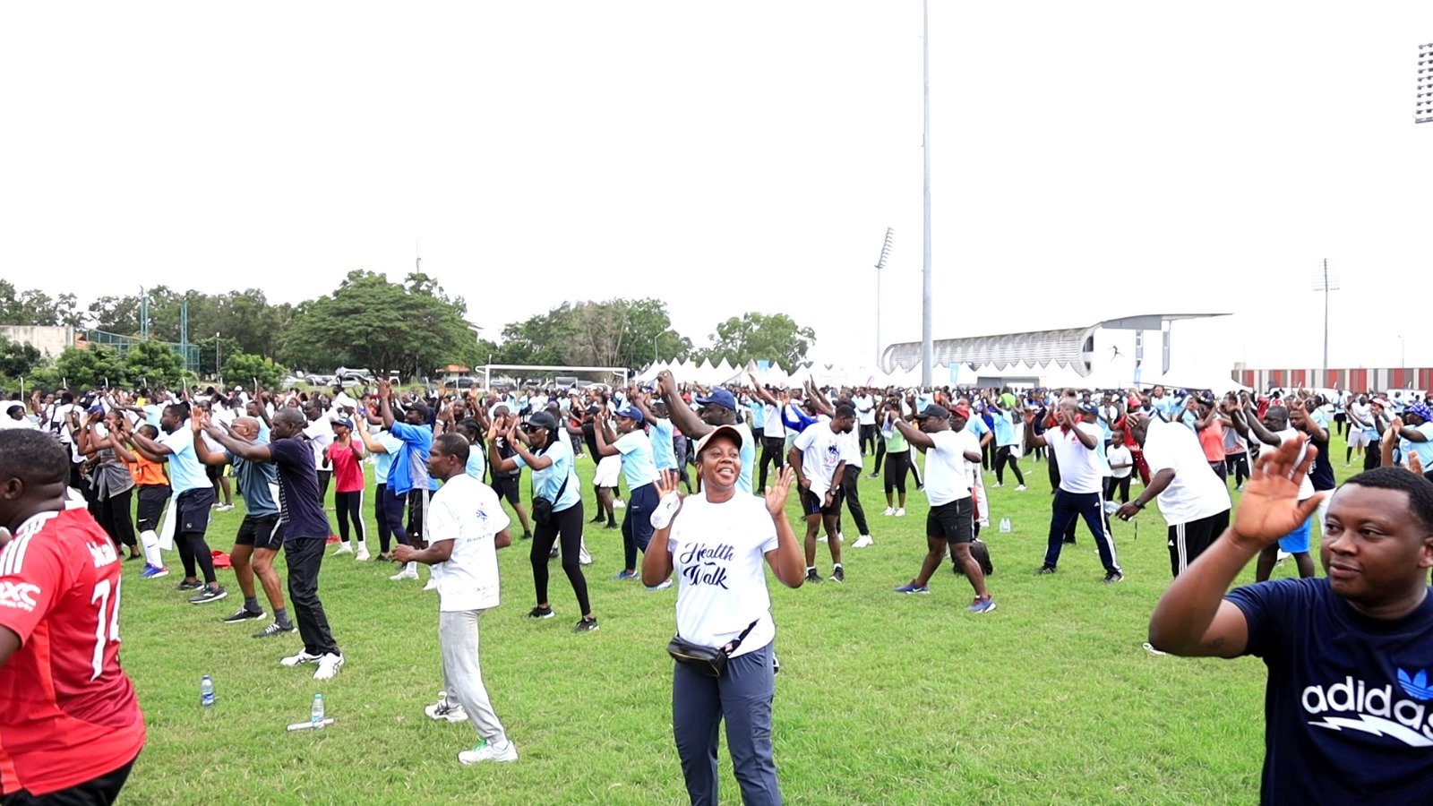 OmniBSIC Bank holds 9th edition health walk to promote fitness and growth