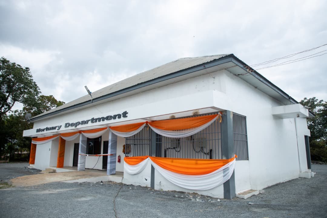 Asante Gold Bibiani Limited renovates mortuary at Bibiani Government Hospital