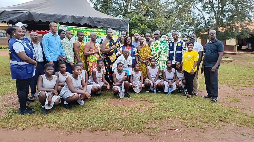 Stakeholders in Ahafo region unite to protect 39,772 girls from cervical cancer