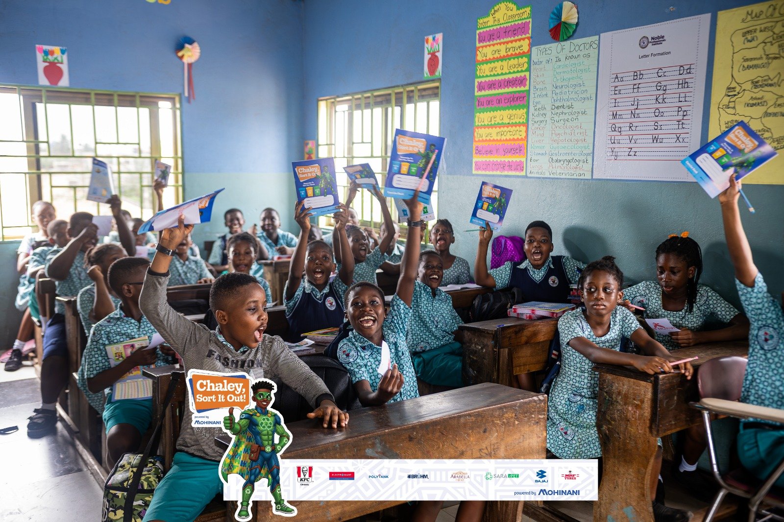 Mohinani Group leads national movement on school waste education with 'Chaley, sort it out!'