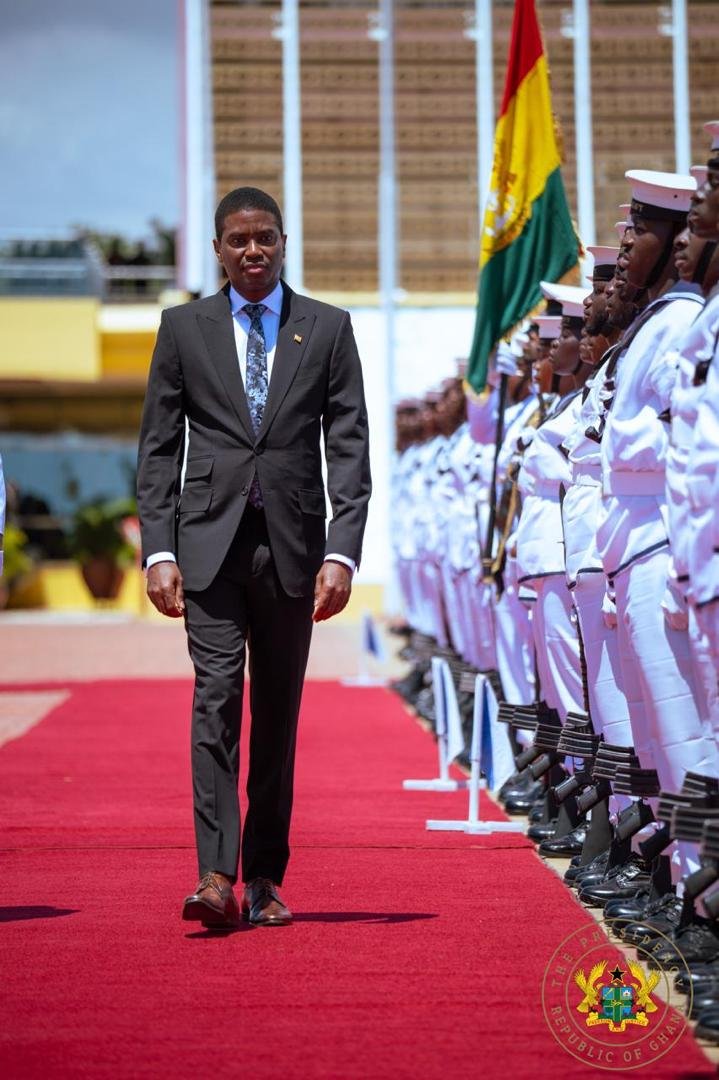 Photos: President Mahama holds bilateral talks with Grenada’s Prime Minister Thomas Mitchell