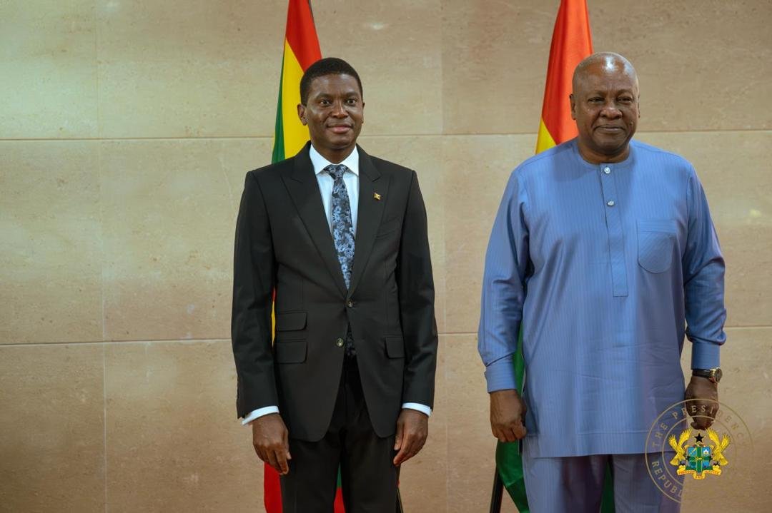 Photos: President Mahama holds bilateral talks with Grenada’s Prime Minister Thomas Mitchell