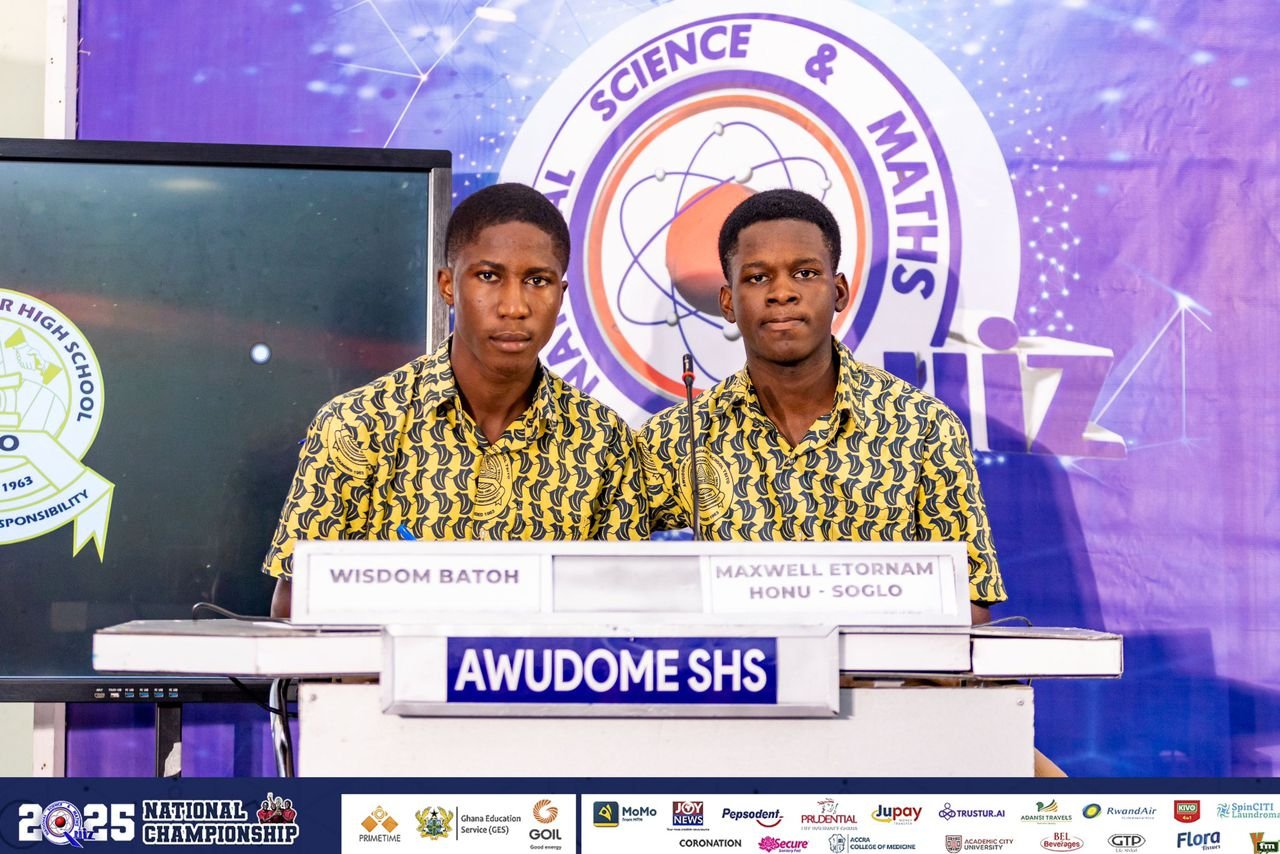 NSMQ 2025: Awudome SHS dominates to secure 1/8th spot
