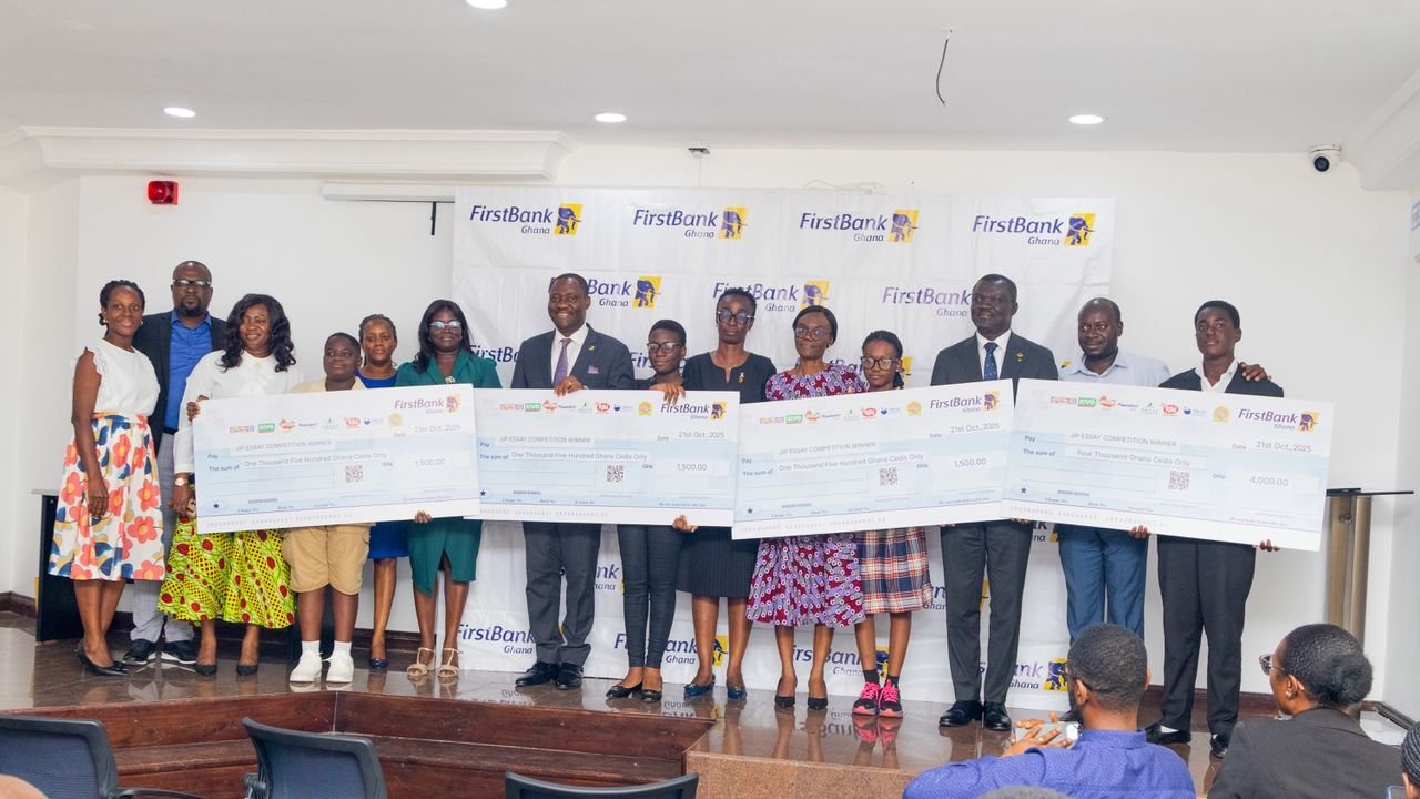 FirstBank Ghana ends its 2025 Junior Internship Programme