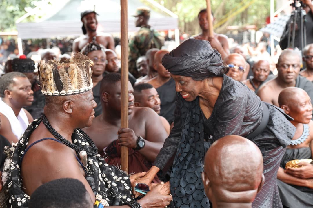 Photos of Agyemang-Rawlings at recent public events