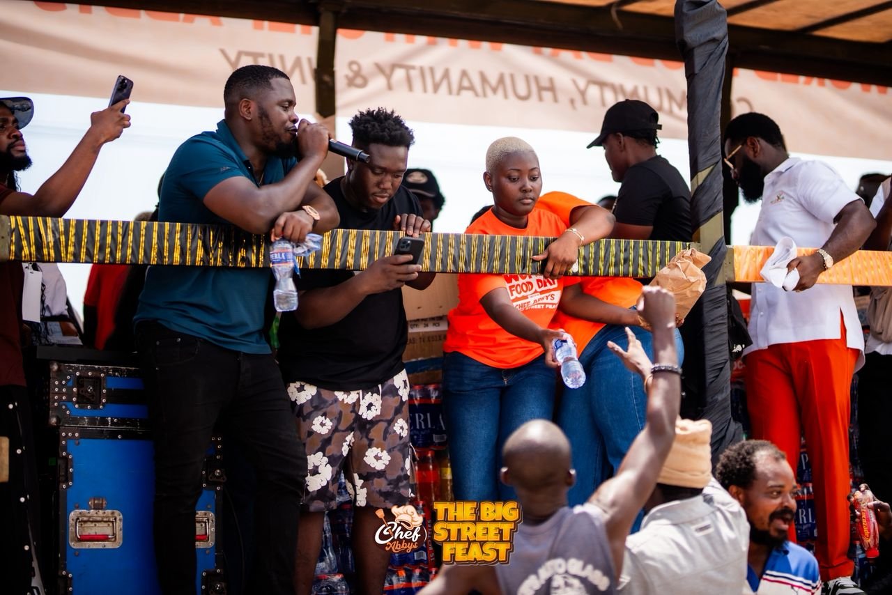 Chef Abbys makes history with ‘The Big Street Feast,’ feeds Over 20,000 people in Accra