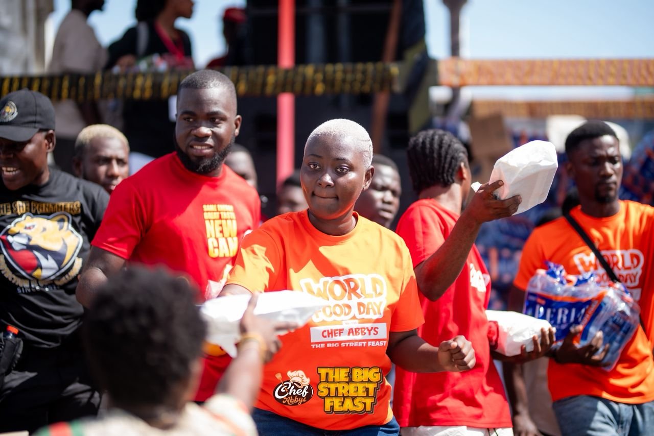 Chef Abbys makes history with ‘The Big Street Feast,’ feeds Over 20,000 people in Accra