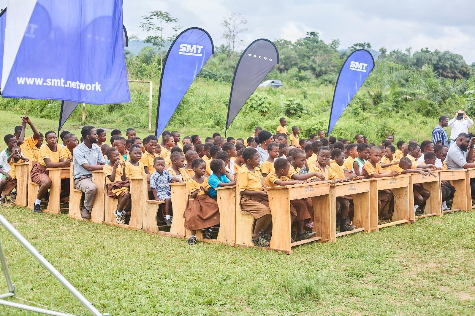 Huni-Ano M/A Basic School in Prestea-Huni Valley gets support from SMT Ghana 