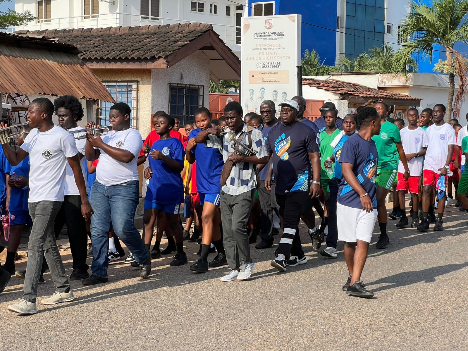 Labone comes alive as Old Students hit the streets for 14th LOSA Health Walk Labone comes alive as Old Students hit the streets for 14th LOSA Health Walk