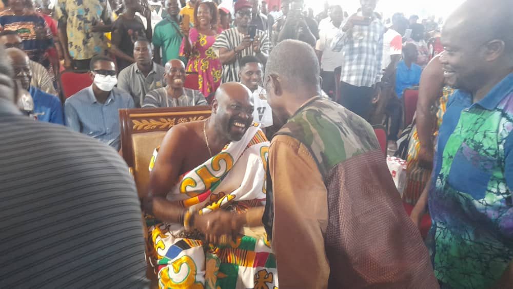 NDC National Chairman urges party unity and accountability in Volta tour