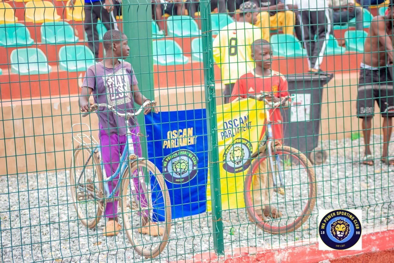 Wa Power SC team manager rewards young fans who cycled 45km to watch match