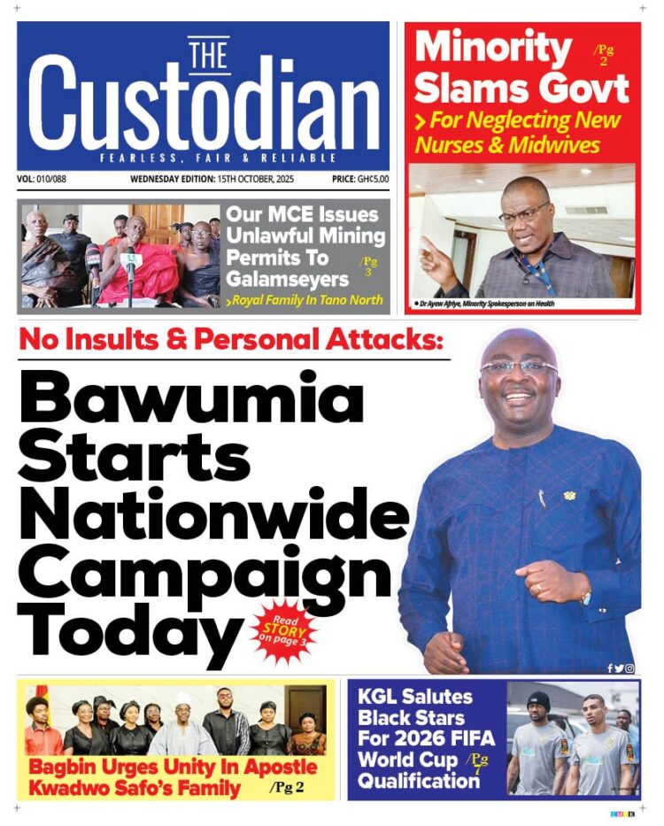 Today's front pages: Wednesday, October 15, 2025