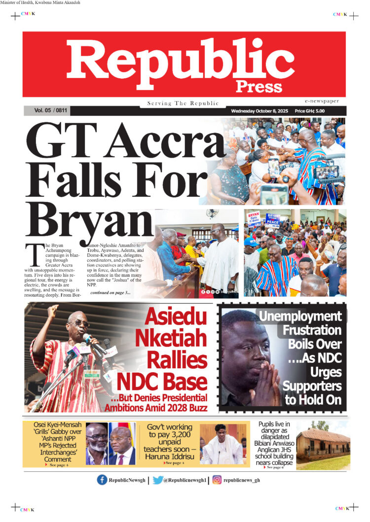 Today's front pages: Wednesday, October 15, 2025