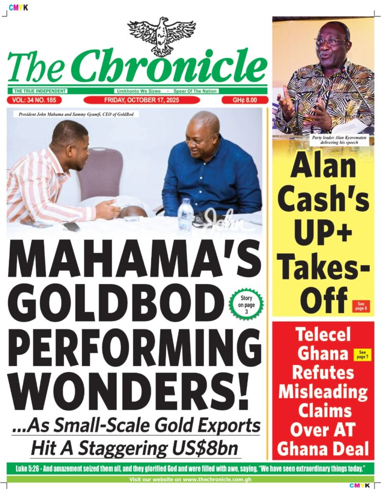 Today's Front pages: Friday, October 17, 2025